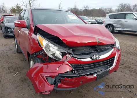 2013 Hyundai Tucson Limited from USA, damaged, VIN KM8JU3AC5DU693984